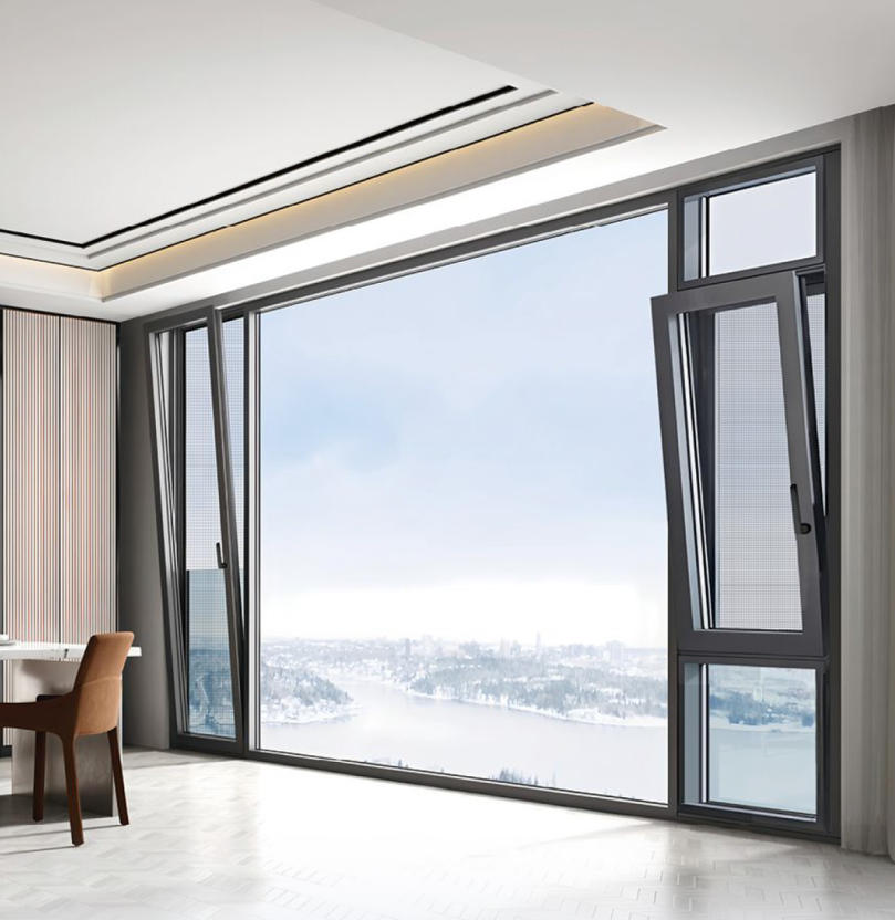 尊界120断桥双内开系统窗