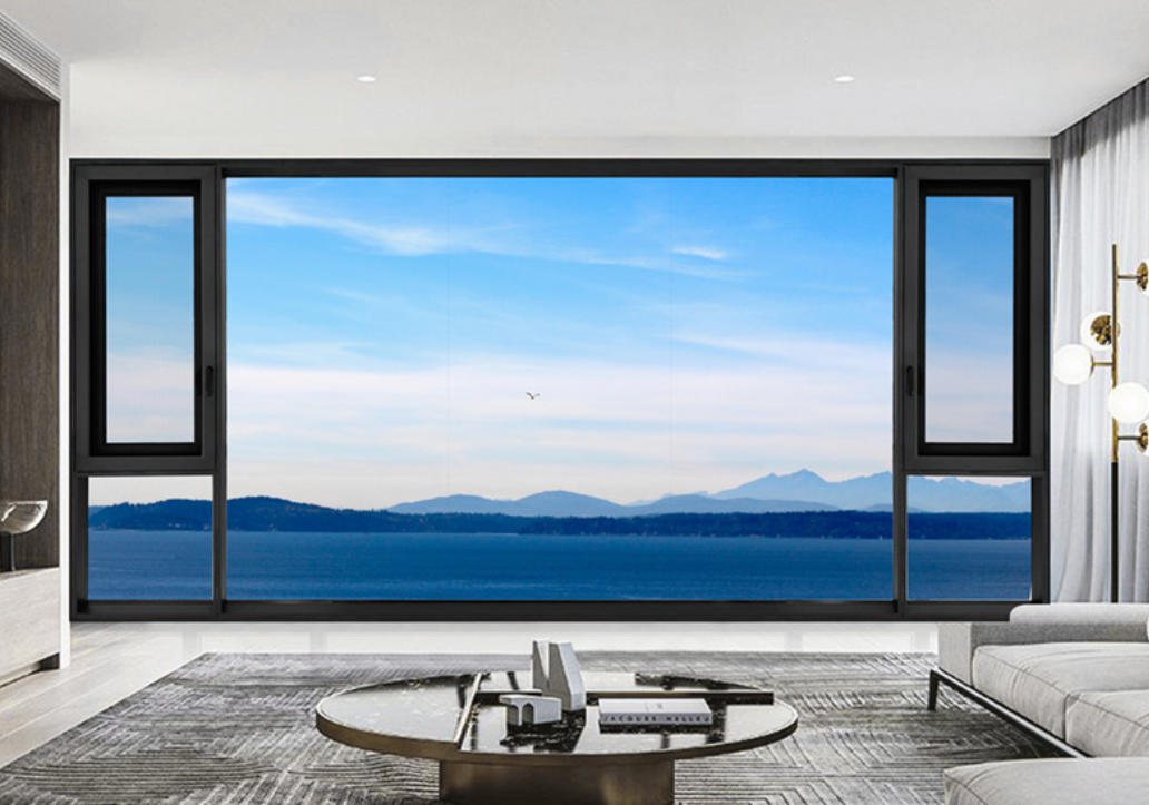 幻影110窗纱一体外开窗