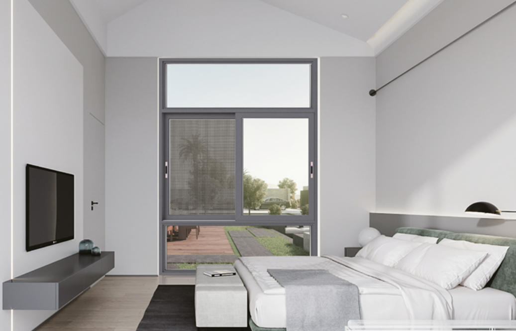 莫兰迪尼120-70三轨带纱推拉窗