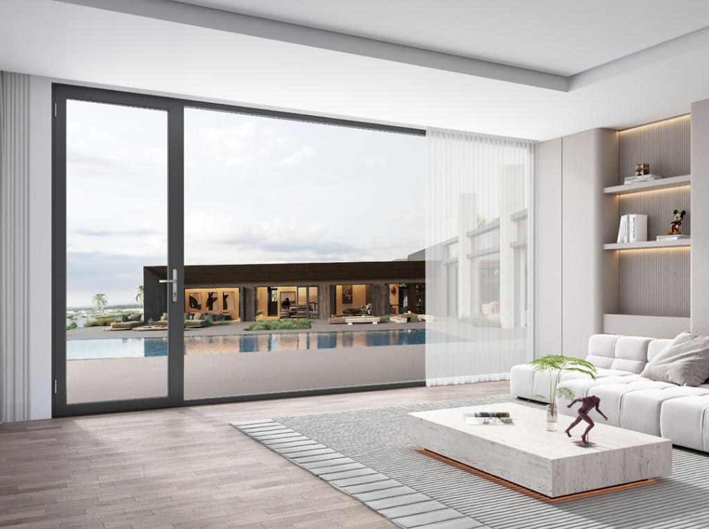 都市精英55断桥平开门